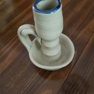 Williamsburg Pottery Candle Holder